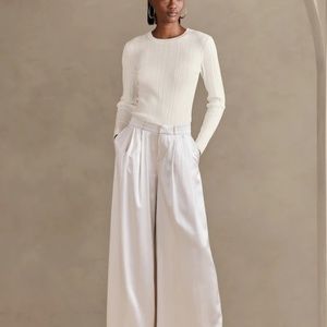 Banana Republic White Sweater